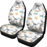 Windmill Pattern  Universal Fit Car Seat Covers