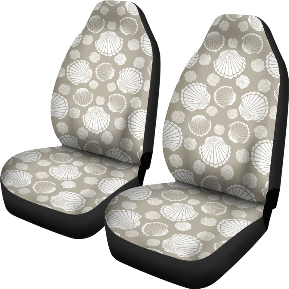 Scallop Shell Pattern  Universal Fit Car Seat Covers