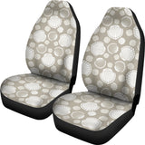 Scallop Shell Pattern  Universal Fit Car Seat Covers
