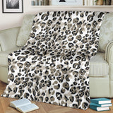 Leopard Skin Print Pattern Premium Blanket