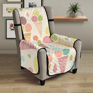 Ice cream cone pattern Chair Cover Protector