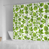 Hop Design Pattern Shower Curtain Fulfilled In US