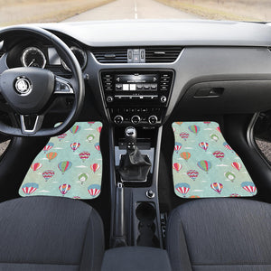 Hot Air Balloon Design Pattern Front Car Mats