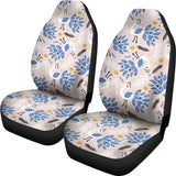 Cute Peacock Pattern  Universal Fit Car Seat Covers