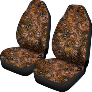 Car Seat Covers - Steampunk