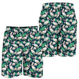 Pelican Pattern Print Design 03 Men Shorts