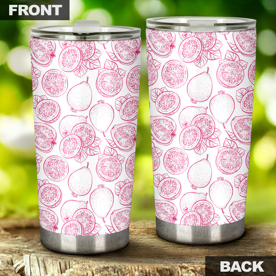 Sketch Guava Pattern Tumbler