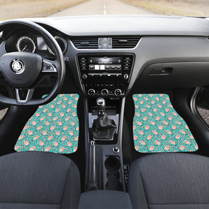 Pig Pattern Print Design 01 Front Car Mats