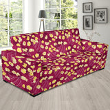 Popcorn Pattern Print Design 02  Sofa Slipcover