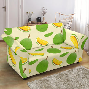 Durian Pattern Loveseat Couch Slipcover