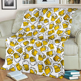 Beer Design Pattern Premium Blanket