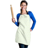 Cucumber Pattern Background Adjustable Apron
