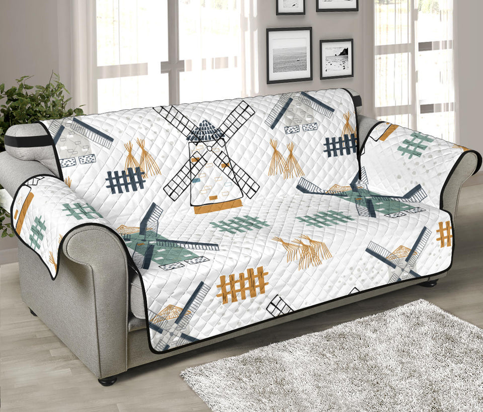 windmill pattern Sofa Cover Protector