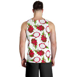 dragon fruits white background Men Tank Top