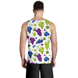 Grape pattern Men Tank Top