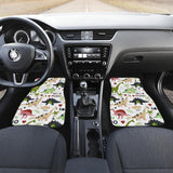 Cute Dinosaurs Pattern Front And Back Car Mats
