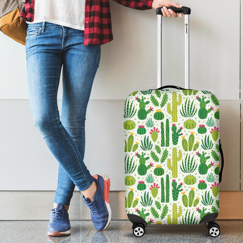 Cactus Pattern Cabin Suitcases Luggages