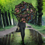 Dragons Flower Pattern Umbrella