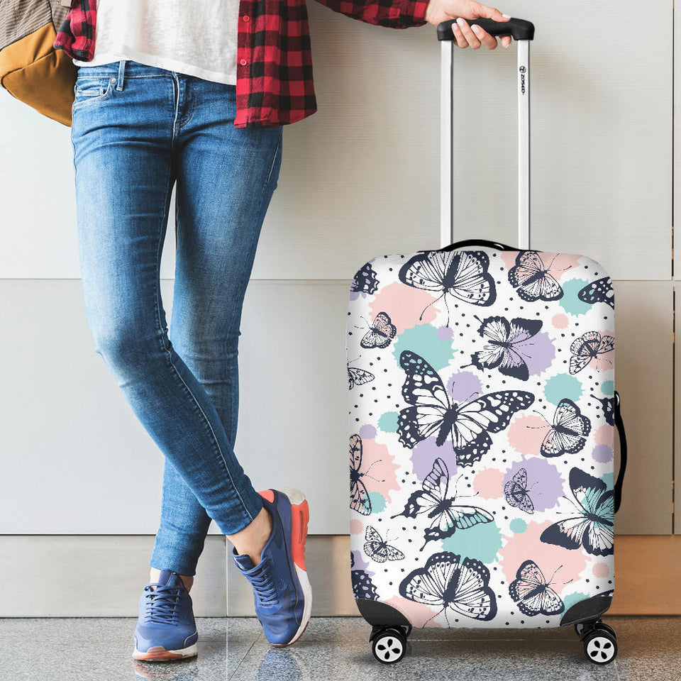 Butterfly Pattern Luggage Covers