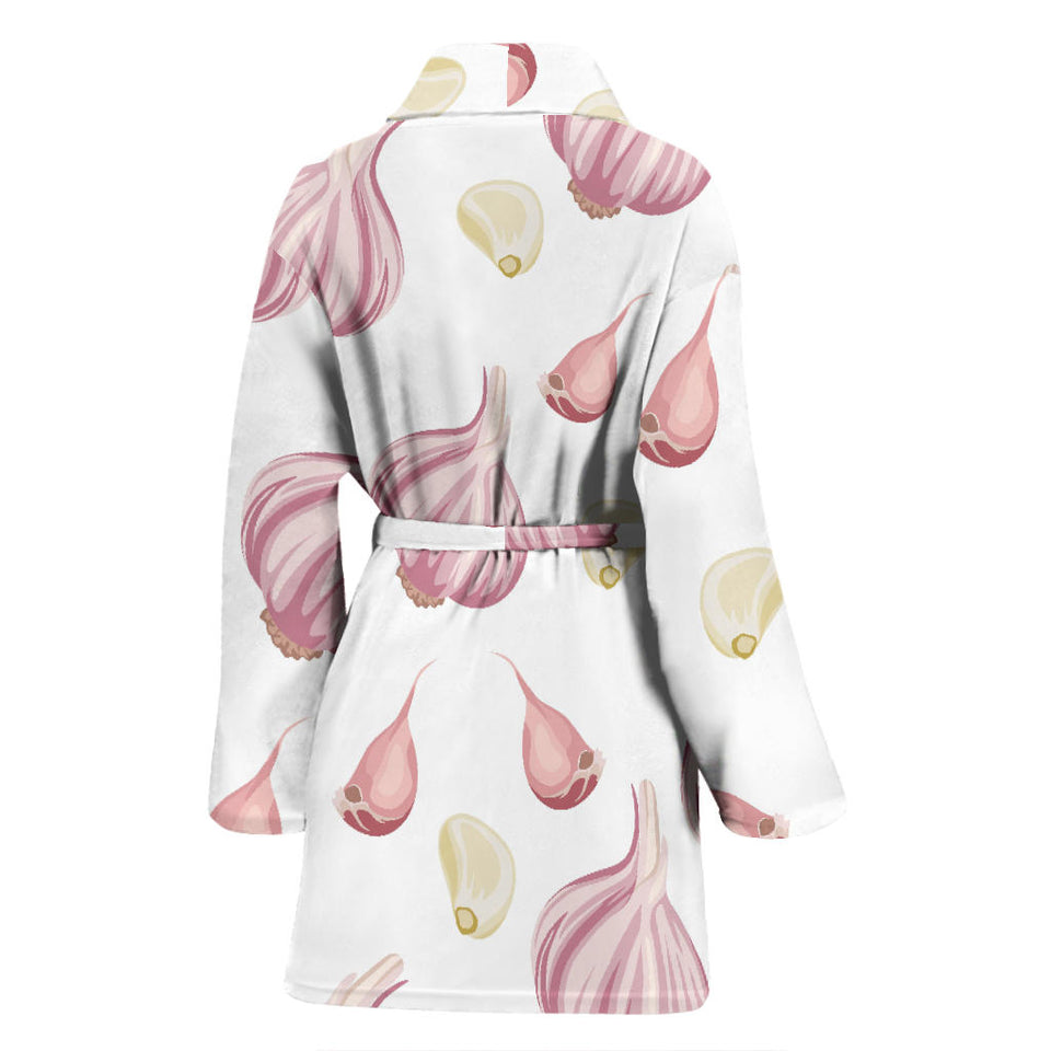 Garlic Pattern Women'S Bathrobe