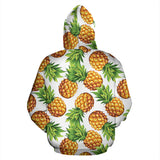 Pineapples Design Pattern Zip Up Hoodie