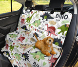 Cute Dinosaurs Pattern Dog Car Seat Covers