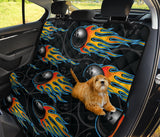 Bowling Balls Flame Pattern Dog Car Seat Covers
