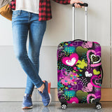 Heart Dot Wave Star Creative Design Pattern Cabin Suitcases Luggages