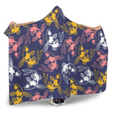 Koi Fish Carp Fish Pattern Hooded Blanket