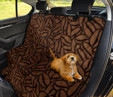 Coffee Bean Pattern Dog Car Seat Covers
