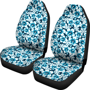 Hibiscus Pattern Print Design 04 Universal Fit Car Seat Covers