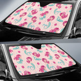 Cute Little Mermaid Pattern Car Sun Shade