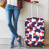 Kangaroo Australian Pattern Cabin Suitcases Luggages