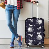 Chihuahua Space Helmet Astronaut Pattern Luggage Covers