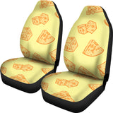 Cheese Design Pattern Universal Fit Car Seat Covers