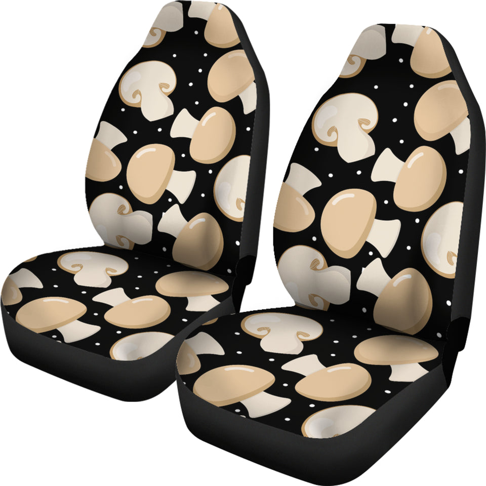 Champignon Mushroom Pattern Universal Fit Car Seat Covers