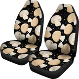Champignon Mushroom Pattern Universal Fit Car Seat Covers