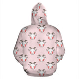 Cute Goat Pattern Men Women Pullover Hoodie