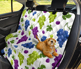 Grape Pattern Dog Car Seat Covers