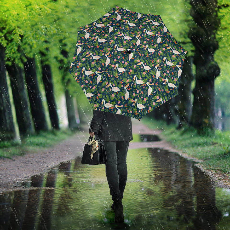 Pelican Pattern Print Design 05 Umbrella