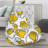 Beer Design Pattern Bean Bag Cover