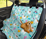 Llama Alpaca Cactus Leaves Pattern Dog Car Seat Covers