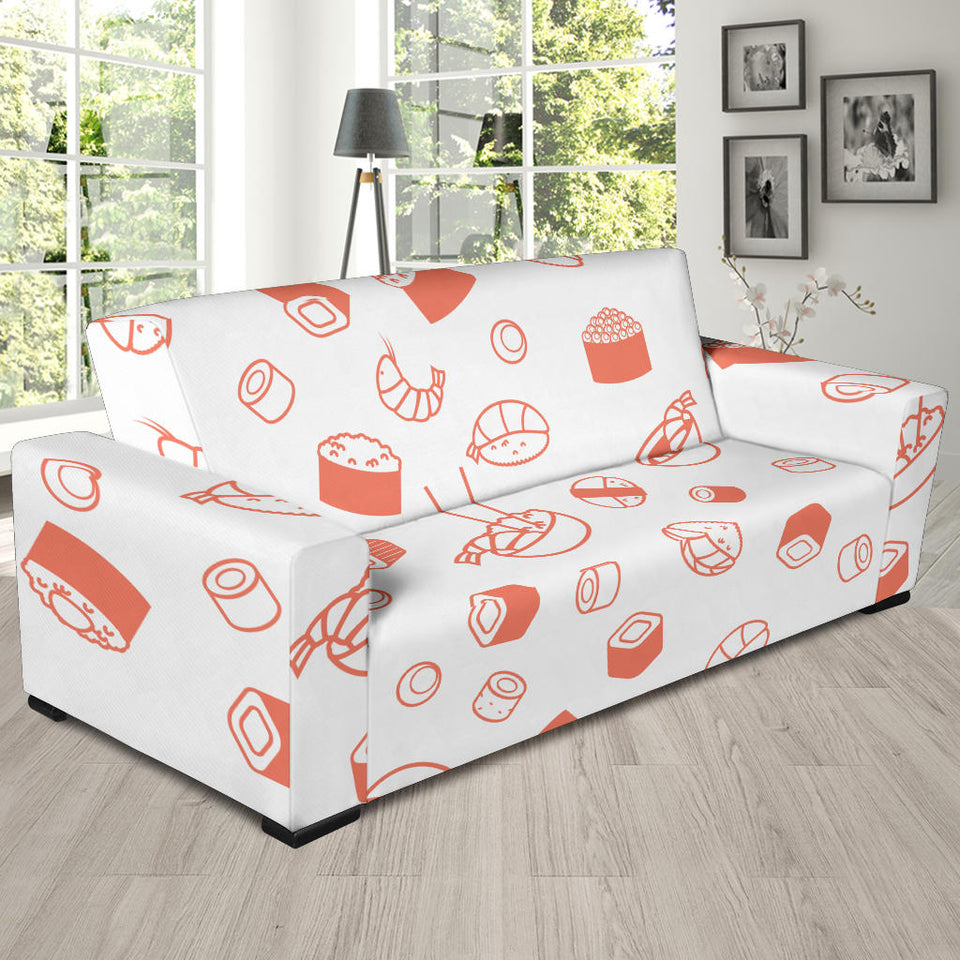 Sushi Pattern Sofa Slipcover