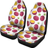 Passion Fruit Design Pattern  Universal Fit Car Seat Covers