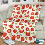 Tomato Pattern Premium Blanket
