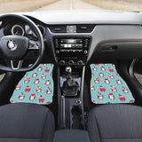 Cute Penguin Christmas  Design Pattern Front Car Mats