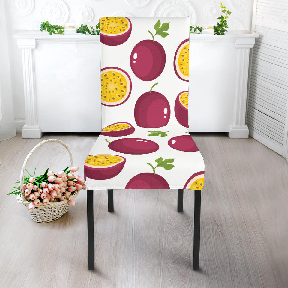 Passion Fruit Design Pattern Dining Chair Slipcover
