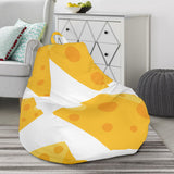 Cheese Slice Pattern Bean Bag Cover