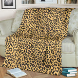 Leopard Skin Print Premium Blanket
