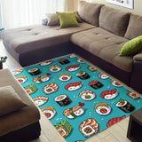 Cute Sushi Pattern Area Rug